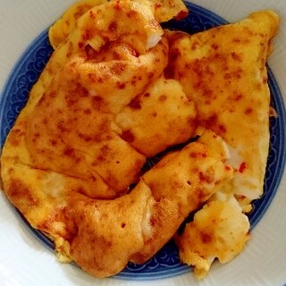 【辛い料理】韓国唐辛子の卵焼き